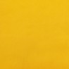 Canapé 2 places oreillers et coussins Jaune clair 120cm Velours 