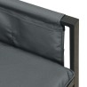Salon de jardin 2 pcs anthracite acier 