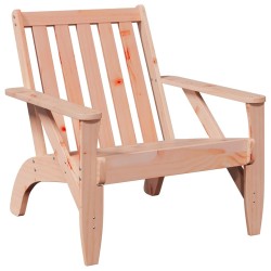 Chaise de jardin adirondack 75x77x77 cm bois massif de douglas 