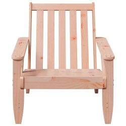 Chaise de jardin adirondack 75x77x77 cm bois massif de douglas 