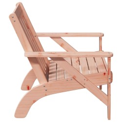 Chaise de jardin adirondack 75x77x77 cm bois massif de douglas 