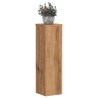 Supports pour plantes 2 pcs chêne artisanal bois d'ingénierie 