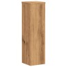 Supports pour plantes 2 pcs chêne artisanal bois d'ingénierie 