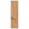 Supports pour plantes 2 pcs chêne artisanal bois d'ingénierie 