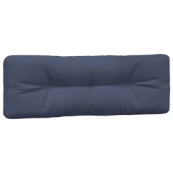 Coussins palette lot de 7 tissu bleu marine 