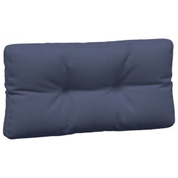Coussins palette lot de 7 tissu bleu marine 