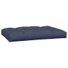Coussins palette lot de 7 tissu bleu marine 
