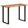 Table à dîner 110x50x76 cm Bois d'acacia solide 