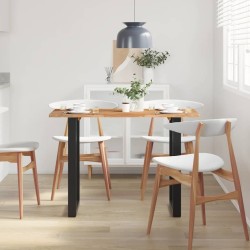 Table à dîner 110x50x76 cm Bois d'acacia solide 