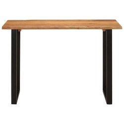 Table à dîner 110x50x76 cm Bois d'acacia solide 