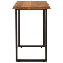 Table à dîner 110x50x76 cm Bois d'acacia solide 