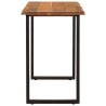 Table à dîner 110x50x76 cm Bois d'acacia solide 
