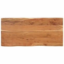 Table à dîner 110x50x76 cm Bois d'acacia solide 