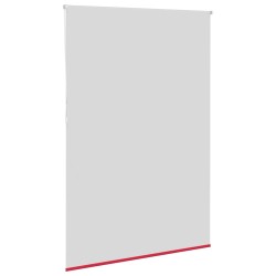 Store enrouleur occultant rouge largeur du tissu 161,6 cm 