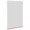Store enrouleur occultant rouge largeur du tissu 161,6 cm 