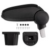 Accoudoir de voiture noir 12x31x(29,5-47) cm ABS 