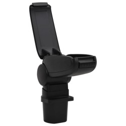 Accoudoir de voiture noir 12x31x(29,5-47) cm ABS 