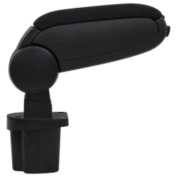 Accoudoir de voiture noir 12x31x(29,5-47) cm ABS 