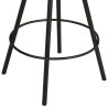 Tabourets de bar lot de 4 cuir véritable 