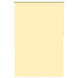 Store enrouleur occultant jaune largeur du tissu 161,6 cm 