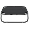 Lit pour chien pliable anthracite tissu Oxford et acier 