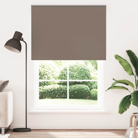 Store enrouleur occultant café 160x210cm largeur du tissu 