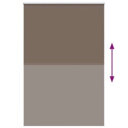 Store enrouleur occultant café 160x210cm largeur du tissu 