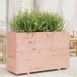 Jardinière 110x40x72 cm bois massif douglas 