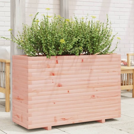Jardinière 110x40x72 cm bois massif douglas 
