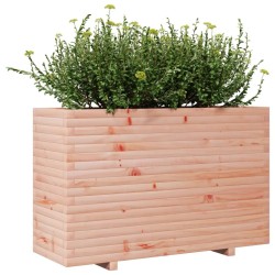 Jardinière 110x40x72 cm bois massif douglas 
