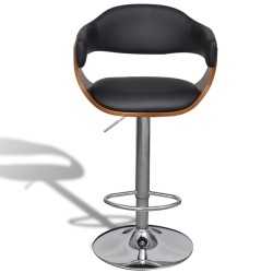 Tabourets de bar lot de 2 similicuir 