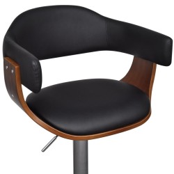 Tabourets de bar lot de 2 similicuir 