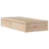 Cadre de lit sans matelas 90x190 cm bois de pin massif 