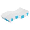 Matelas à ressorts ensachés dureté moyenne 100x200 cm 