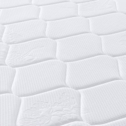 Matelas à ressorts ensachés dureté moyenne 100x200 cm 