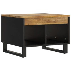 Table basse 55x50x40 cm bois de manguier massif 