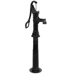 Pompe à eau de jardin avec support en fonte 