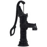 Pompe à eau de jardin avec support en fonte 