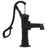 Pompe à eau de jardin avec support en fonte 