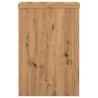 Supports pour plantes 2 pcs chêne artisanal bois d'ingénierie 