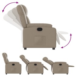 Fauteuil inclinable Cappuccino Similicuir 