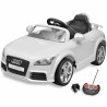 Voiture avec télécommande pour enfants Audi TT RS Blanc 