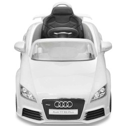 Voiture avec télécommande pour enfants Audi TT RS Blanc 