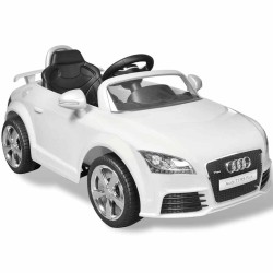 Voiture avec télécommande pour enfants Audi TT RS Blanc 