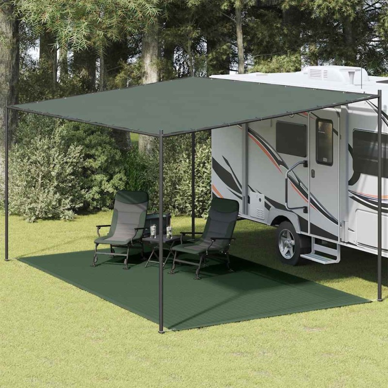 Tapis de tente 300 x 500 cm PEHD Vert 