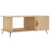 Table basse chêne sonoma 90x50x40 cm bois d'ingénierie 