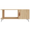 Table basse chêne sonoma 90x50x40 cm bois d'ingénierie 