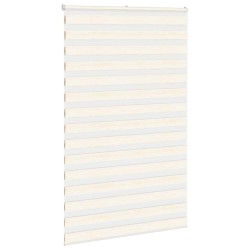 Store zèbre beige marbré largeur du tissu 140,9 cm polyester 