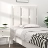 Tête de lit Blanc 80,5x4x100 cm Bois massif de pin 