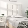 Tête de lit Blanc 80,5x4x100 cm Bois massif de pin 